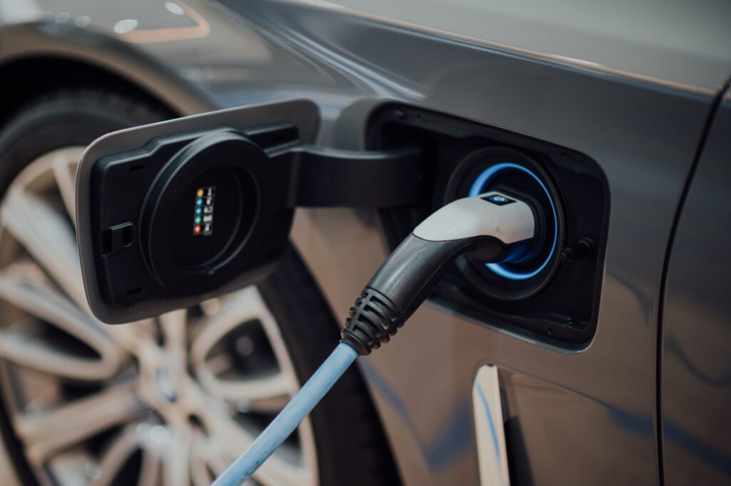 Charging an electric car Tucson